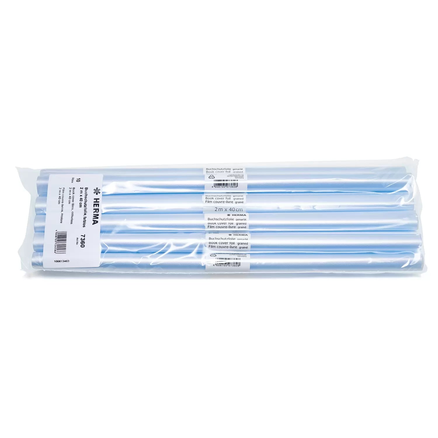 HERMA Klebefolie – transparent – 40,0 × 200,0 cm