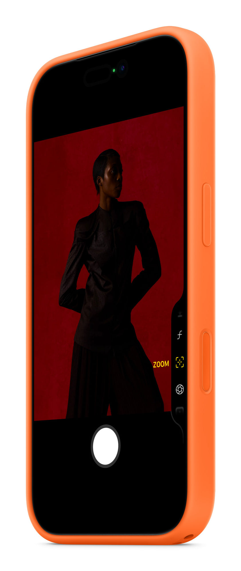 Apple Backcover – für Apple iPhone 17 Pro, MagSafe, Silikon, Orange