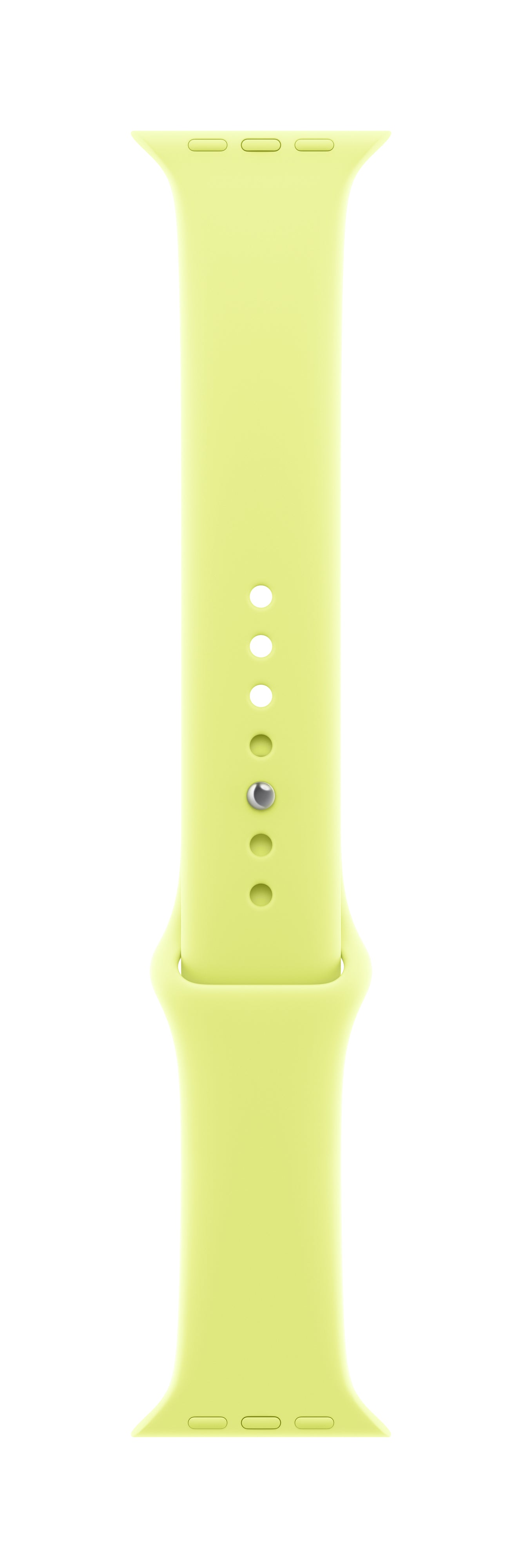 Apple Sport Band – Armband – für Apple Watch 46 mm, Neon Gelb, S/M, Polymer