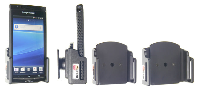 Brodit Auto-Halterung, drehbar, neigbar – universal – Schwarz, ABS