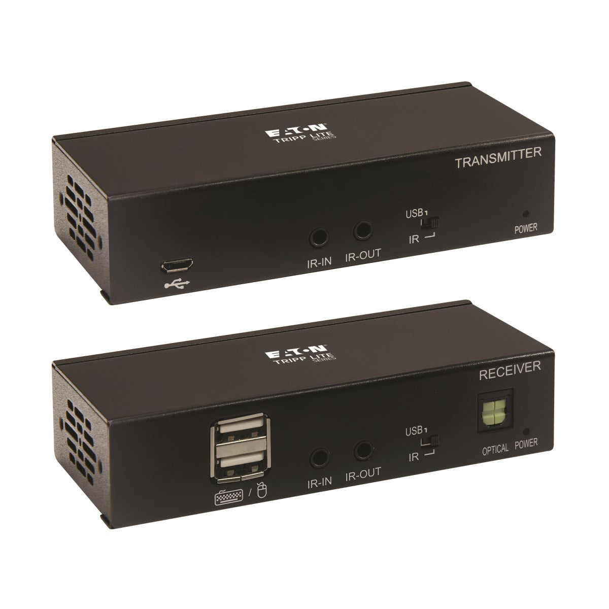 Tripp Lite B127A-1A1-BDBH – KVM-Extender-Set DP/HDMI – 4K/60 Hz, USB 1.1, IR, bis 70 m über Cat 6