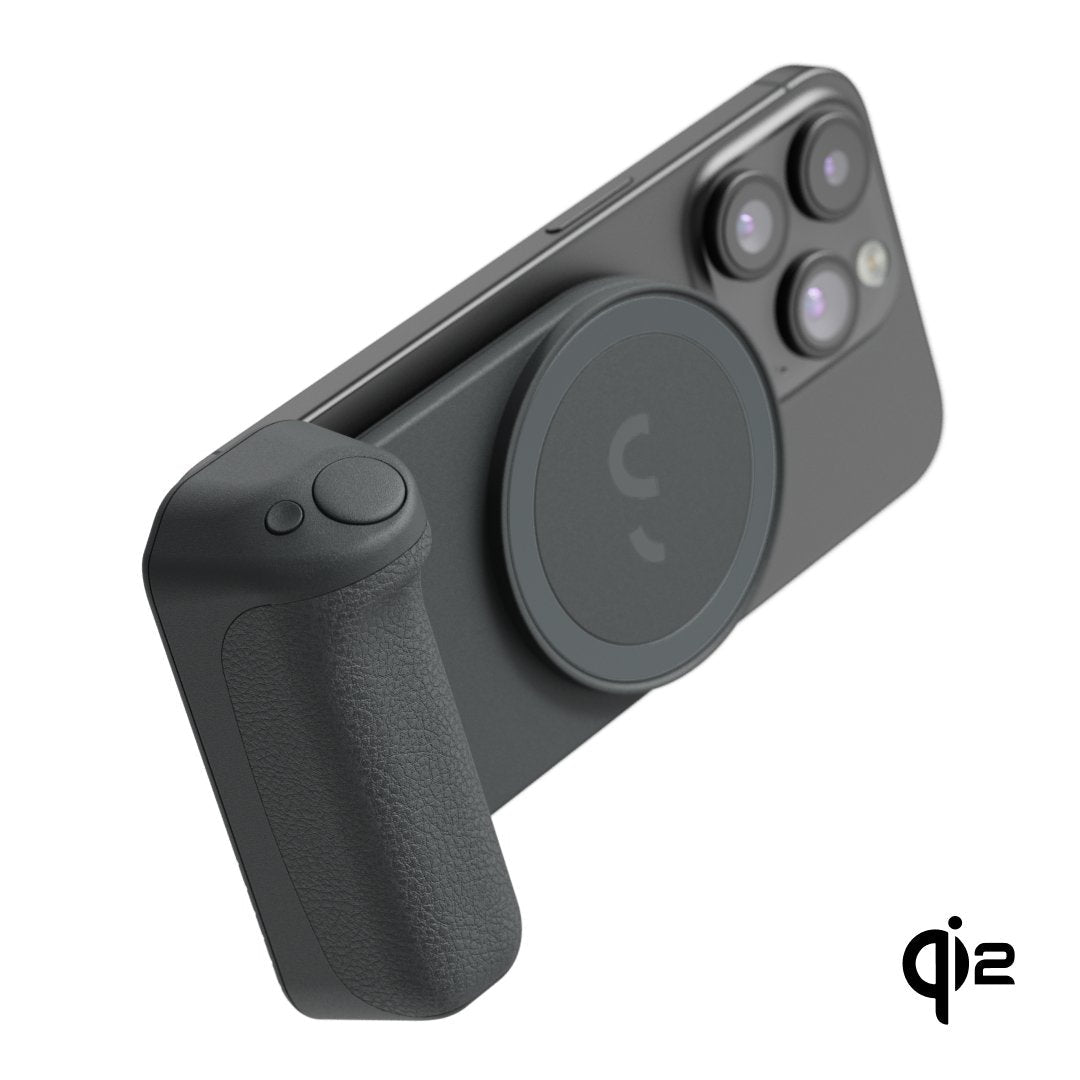 ShiftCam Ladegriff (MagSafe), für Smartphones, Schwarz