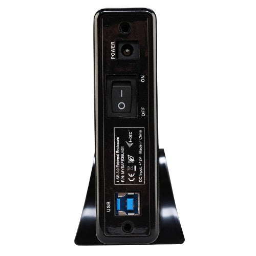i-tec MYSAFE Advanced 3,5" – 1-Bay HDD-Gehäuse – USB 3.2 Gen 1 (5 Gbit/s), für 3,5" SATA