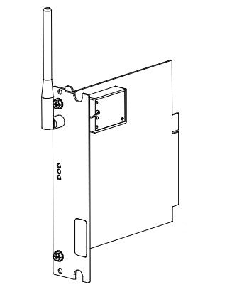 Datamax O'Neil DMXRFNET III Netzwerkmodul, WLAN b/g, 2,4 GHz – für A‑4212/A‑4310/A‑4408 Mark II und andere