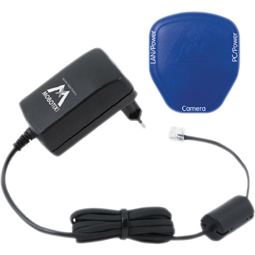 Mobotix MX-NPA-PoE-INT-Set PoE-Injektor – RJ45×3, IEEE 802.3af – Eingang 12–42 V – EU/UK/US/AUS-Adapter