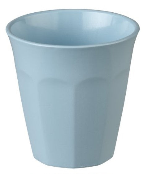 Koziol Becher Nora S – 150 ml, Ø 7,9 cm, H 8,0 cm, Kunststoff (biozirkulär), Blau, spülmaschinenfest