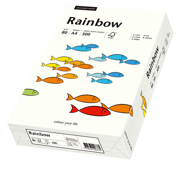 Papyrus Rainbow Kopierpapier matt weiss – A4, 80 g/m², 500 Blatt