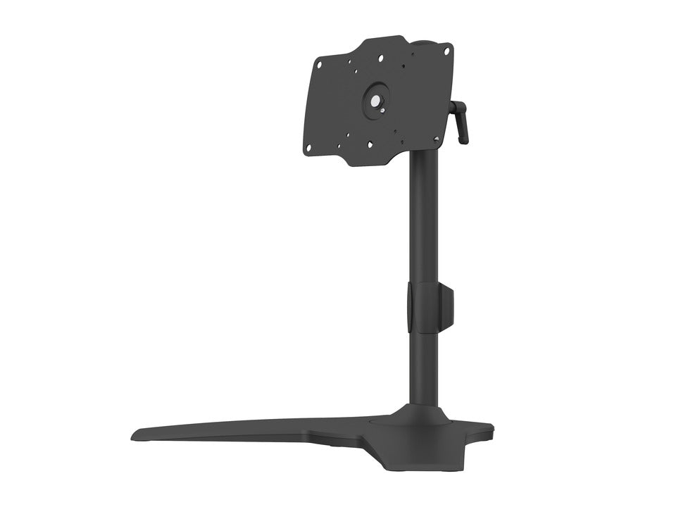 Multibrackets Tischhalterung, 1 Standfuss, bis 32", VESA 100 × 100 mm, 15 kg, drehbar, schwarz