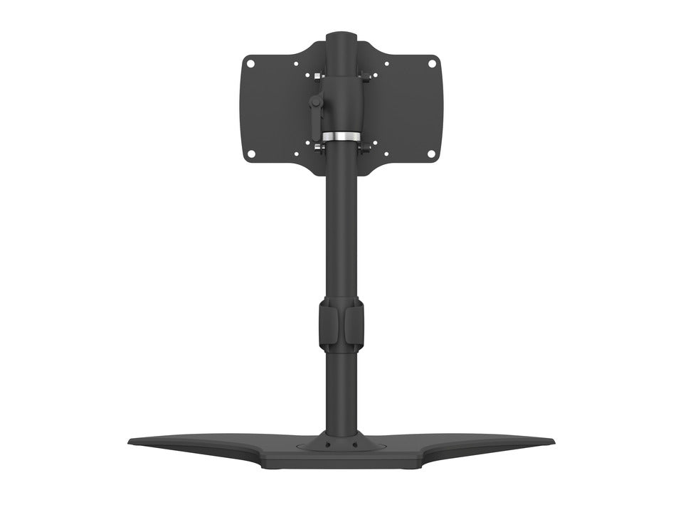 Multibrackets Tischhalterung, 1 Standfuss, bis 32", VESA 100 × 100 mm, 15 kg, drehbar, schwarz