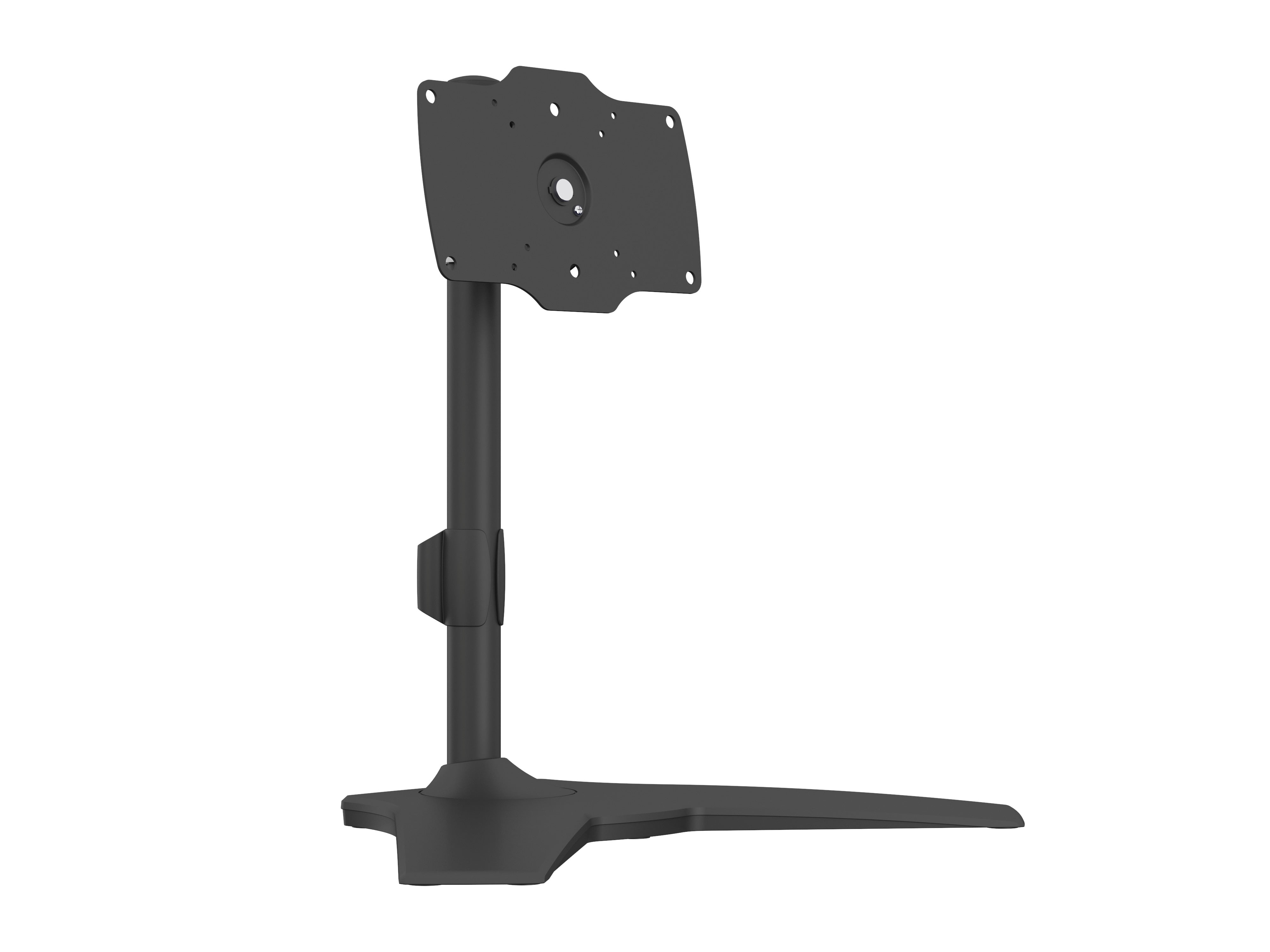 Multibrackets Tischhalterung, 1 Standfuss, bis 32", VESA 100 × 100 mm, 15 kg, drehbar, schwarz