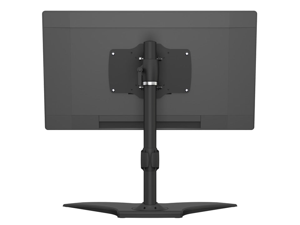 Multibrackets Tischhalterung, 1 Standfuss, bis 32", VESA 100 × 100 mm, 15 kg, drehbar, schwarz