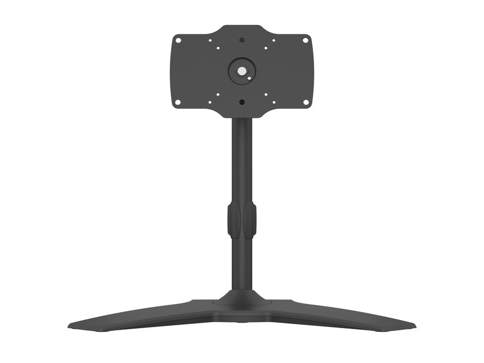 Multibrackets Tischhalterung, 1 Standfuss, bis 32", VESA 100 × 100 mm, 15 kg, drehbar, schwarz
