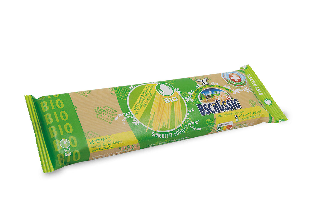 BSCHÜSSIG Spaghetti 3-Eier – Bio – 500 g