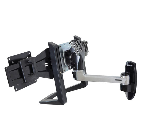 Ergotron 97-718-009 – Monitor-Wandhalterung – 2 Monitore – 22–26" – VESA 50×50/75×75/100×100/200×100 mm