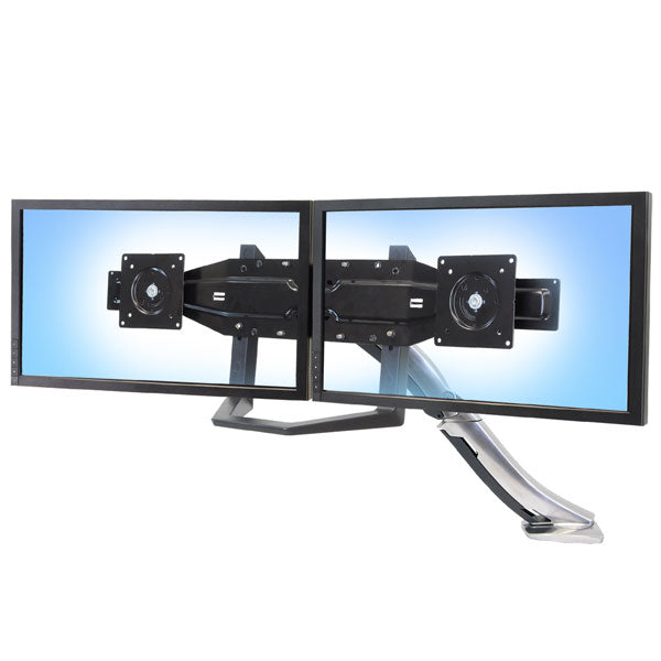 Ergotron 97-718-009 – Monitor-Wandhalterung – 2 Monitore – 22–26" – VESA 50×50/75×75/100×100/200×100 mm