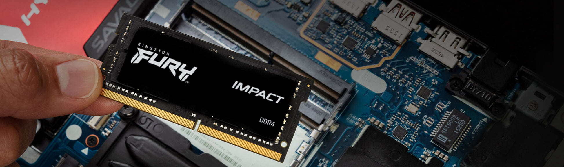 Kingston Technology Kingston FURY Impact – DDR4 SO-DIMM 32 GB (2×16 GB), 3200 MT/s CL20, 1,2 V, Kühlkörper