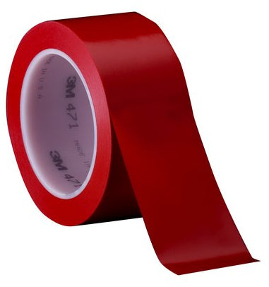 3M 471 Elektro-Isolierband – 51 mm × 32,9 m, rot, PVC, 1 Stück