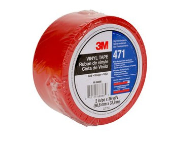 3M 471 Elektro-Isolierband – 51 mm × 32,9 m, rot, PVC, 1 Stück