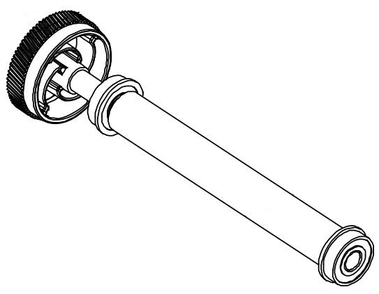 Datamax O'Neil Rollen-Kit 2er-Pack, ROL15-3058-02 – für H-4212/H-4310/H-4408 und andere