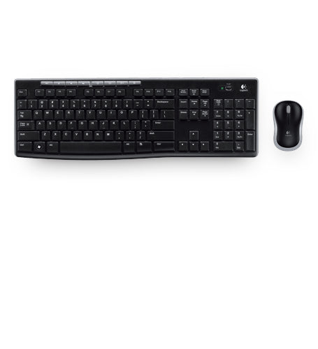 Logitech MK270 Combo – Tastatur, kabellos (2,4 GHz) – für Windows, ChromeOS & Linux