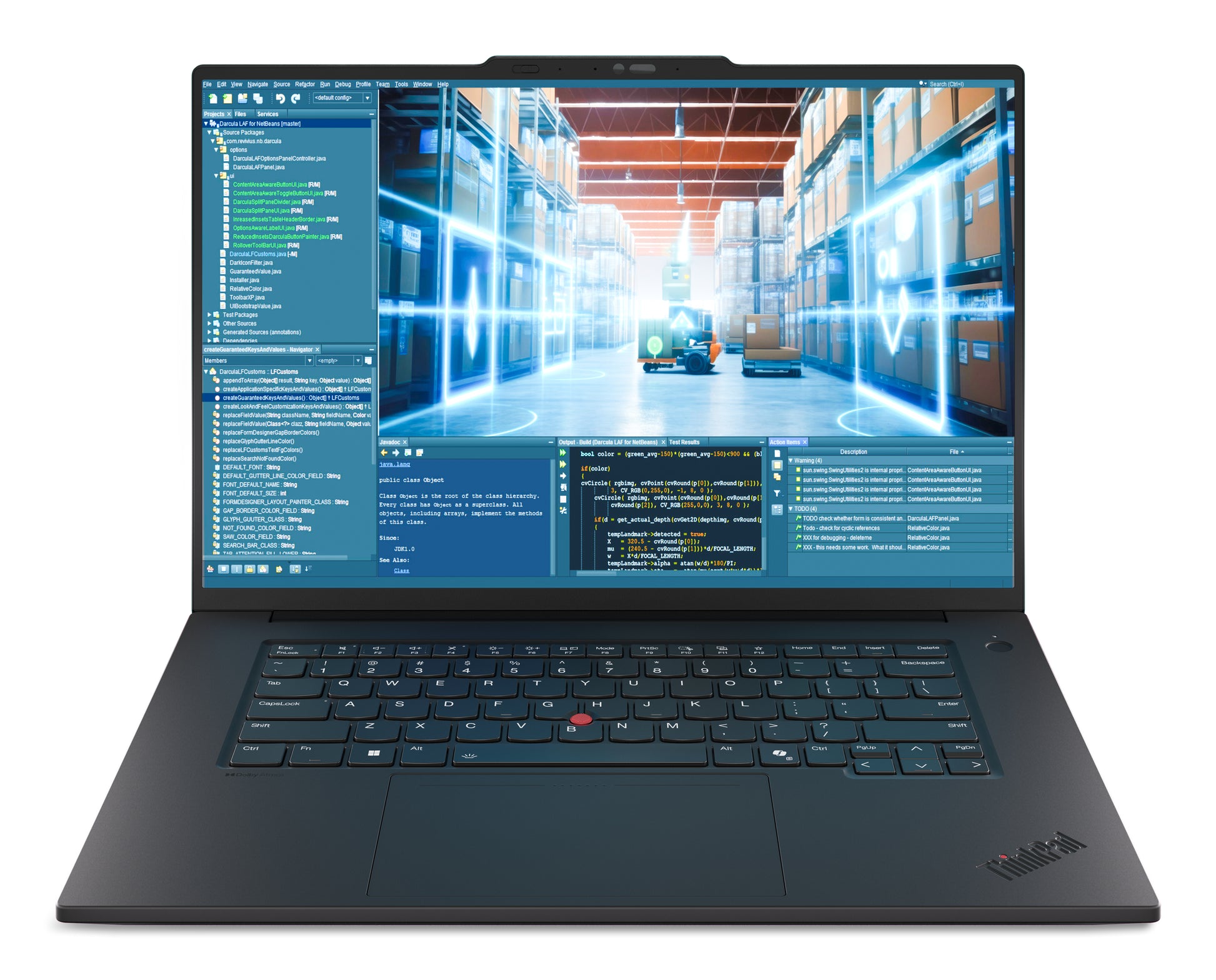 Lenovo ThinkPad P1 Gen 8 Notebook – schwarz