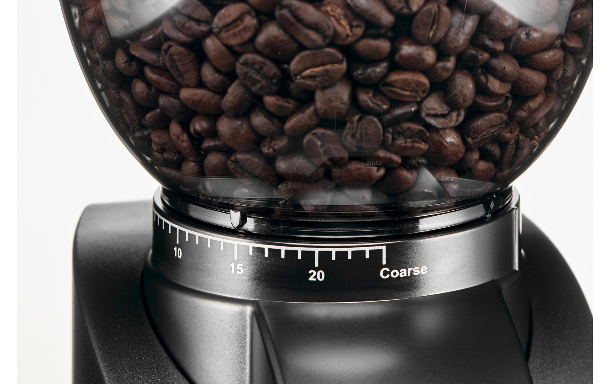 Solis Kaffeemühle Scala Plus 1662 – Kegelmahlwerk, 24 Stufen, 300 g, 135 W, Schwarz