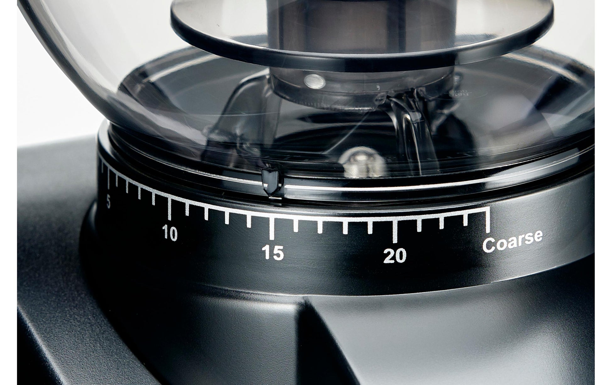 Solis Kaffeemühle Scala Plus 1662 – Kegelmahlwerk, 24 Stufen, 300 g, 135 W, Schwarz