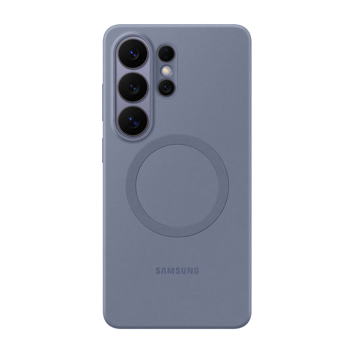 Samsung Backcover – für Samsung S26, MagSafe, Silikon, Nachtviolett