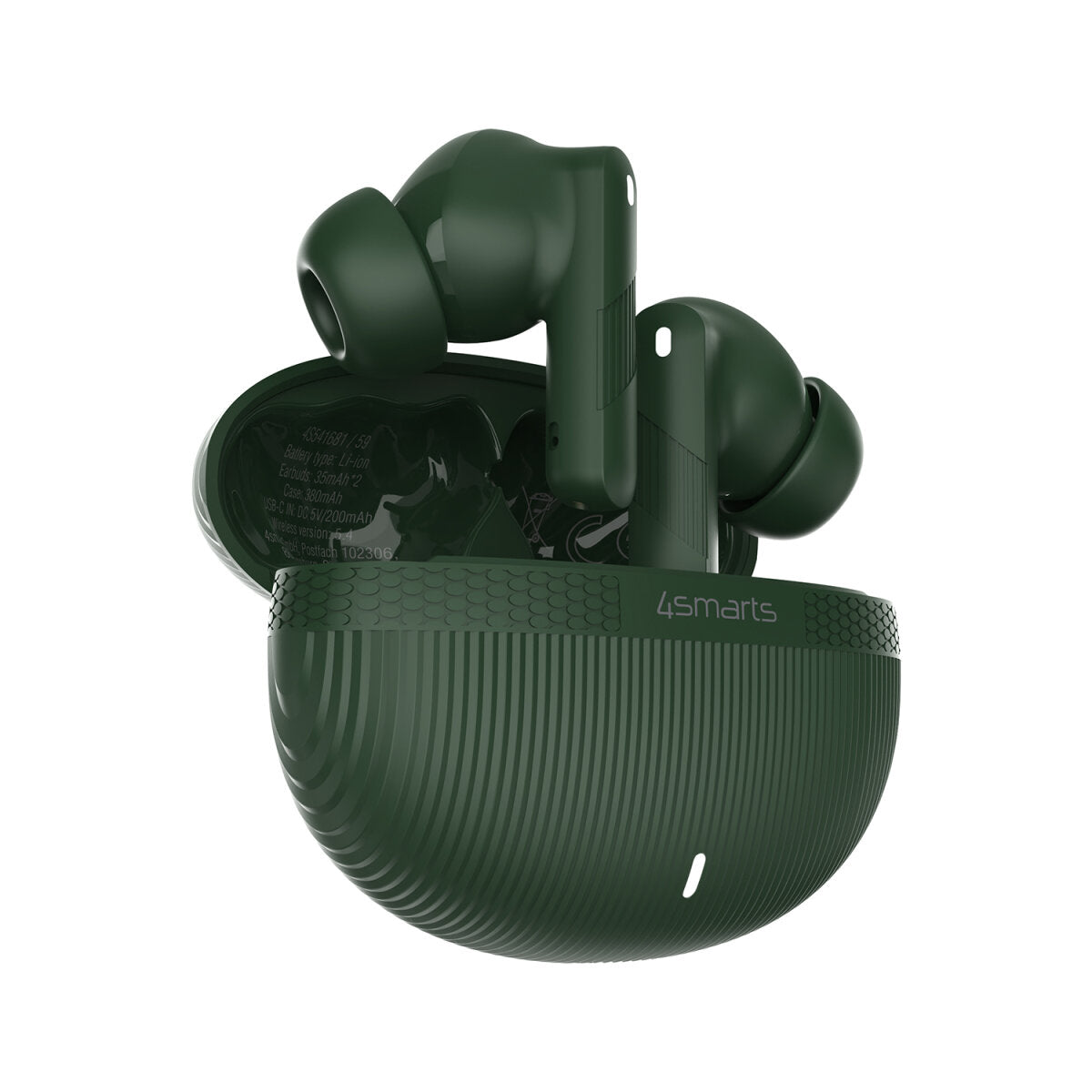 4smarts SkyBuds Pro – True Wireless In-Ear Kopfhörer – Bluetooth 5.4, ANC – Olivgrün, bis 20 h