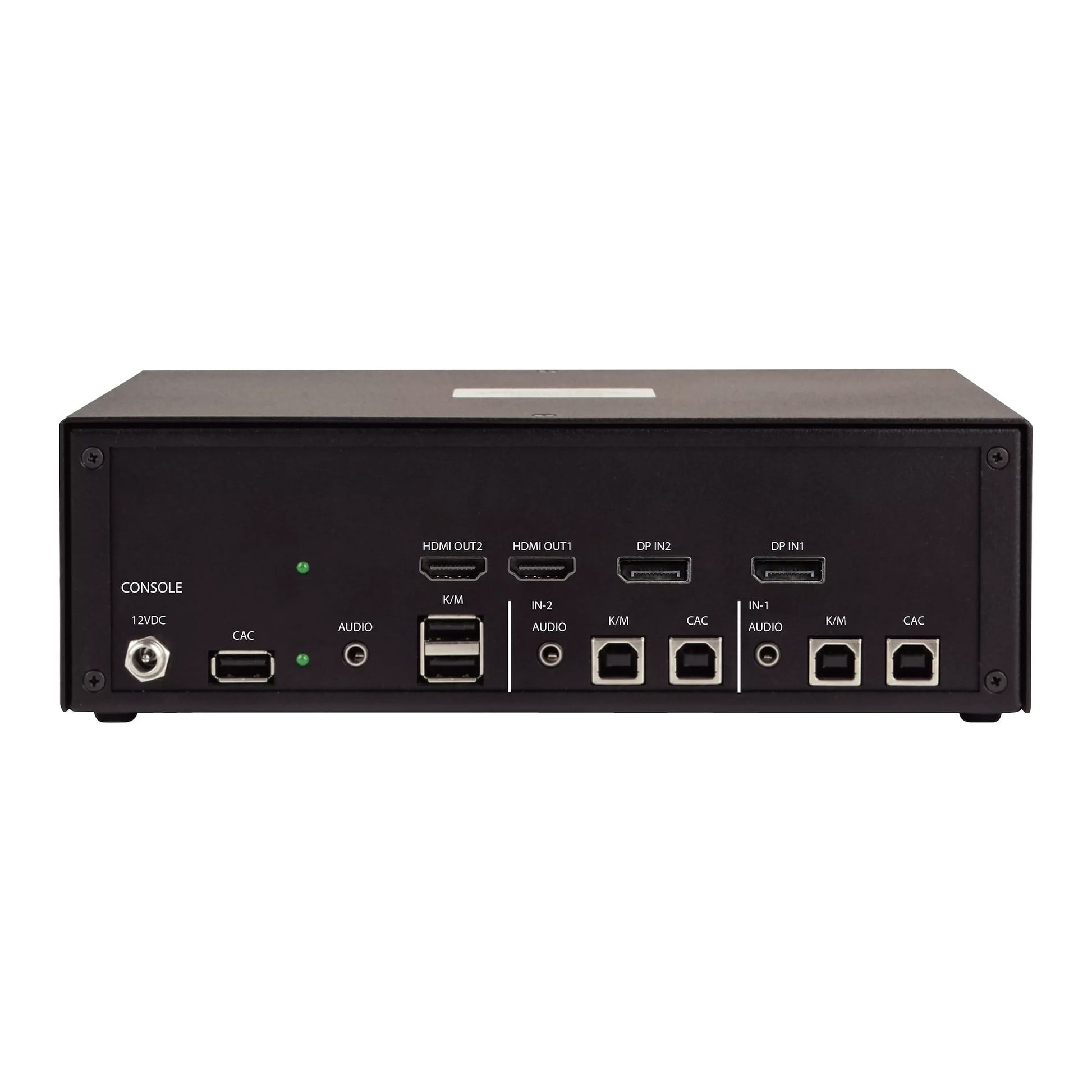 StarTech.com 2-Port DP/HDMI Sicherer KVM-Switch, Dual-View – 4K/30 Hz, USB 2.0 Hub, Audio, NIAP 4.0, Desktop
