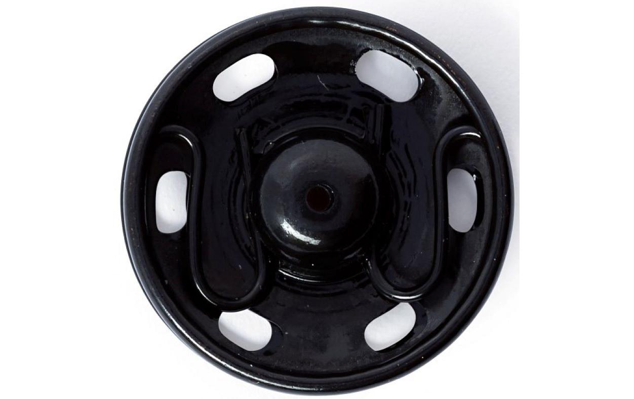 Prym Ösen Ø 21 mm – Metall, schwarz, 3 Stück