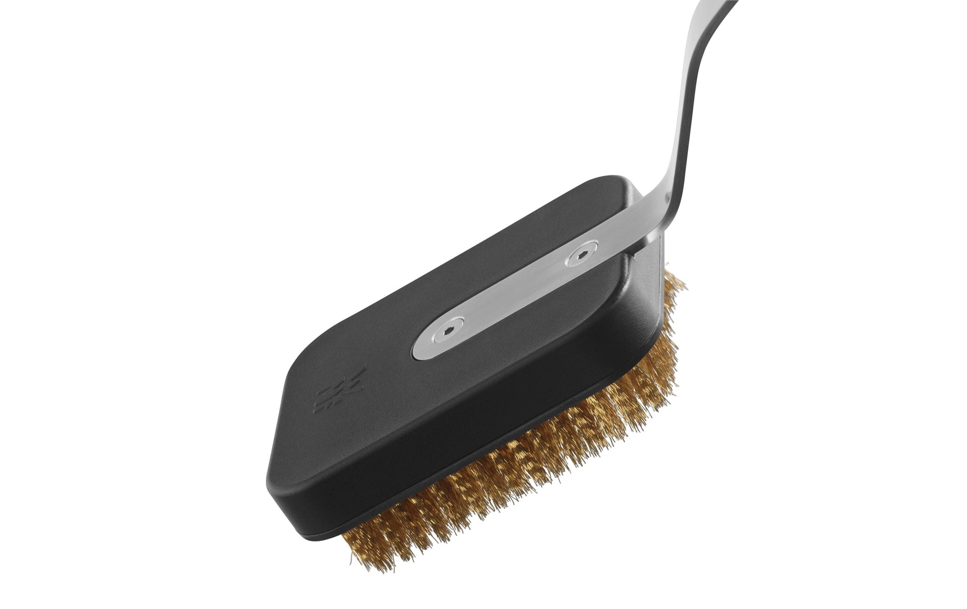WMF Scheuerbürste – Messingdraht, Edelstahl, 9×7×3 cm, 43 cm, für Grillrost