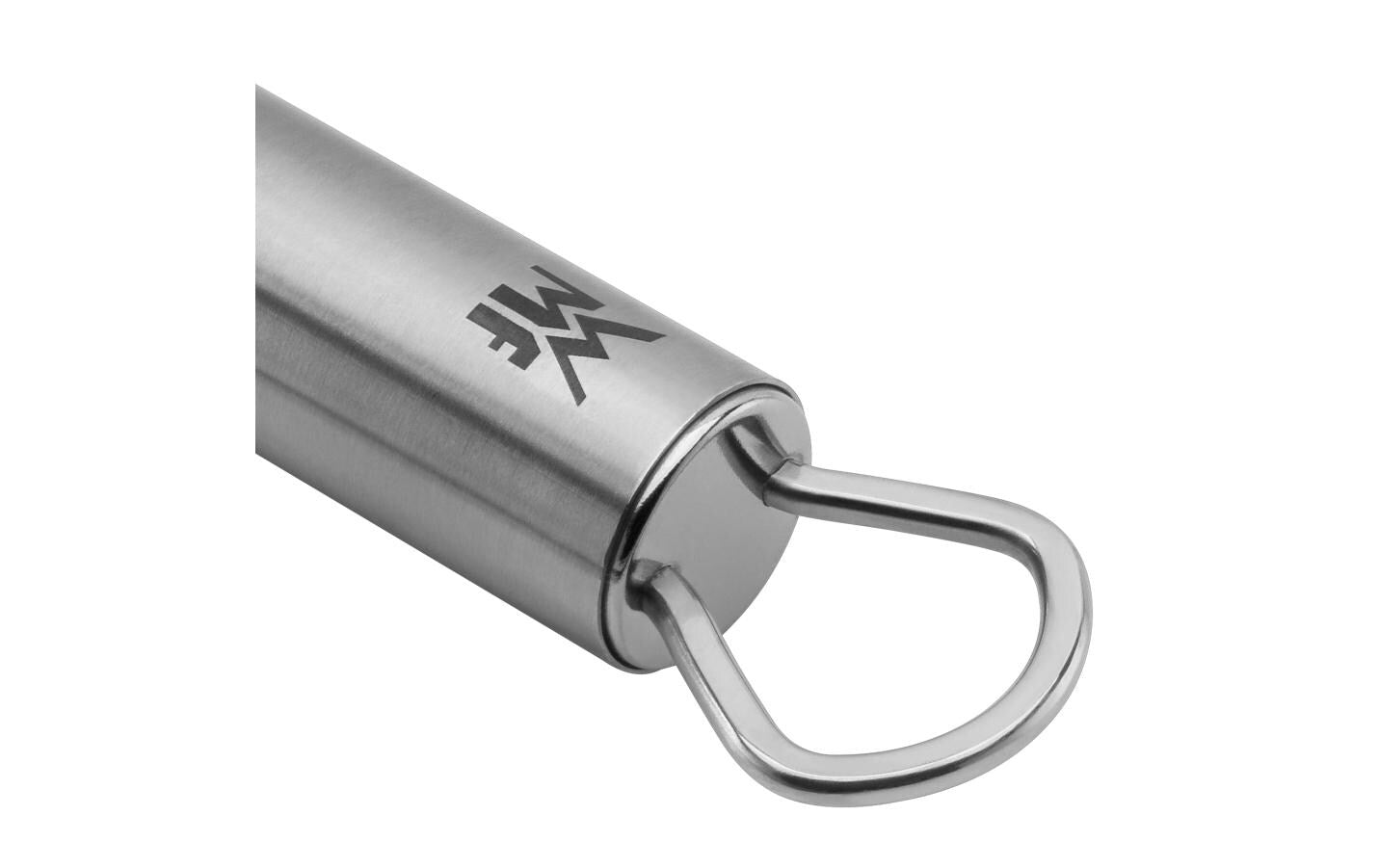 WMF Scheuerbürste – Messingdraht, Edelstahl, 9×7×3 cm, 43 cm, für Grillrost