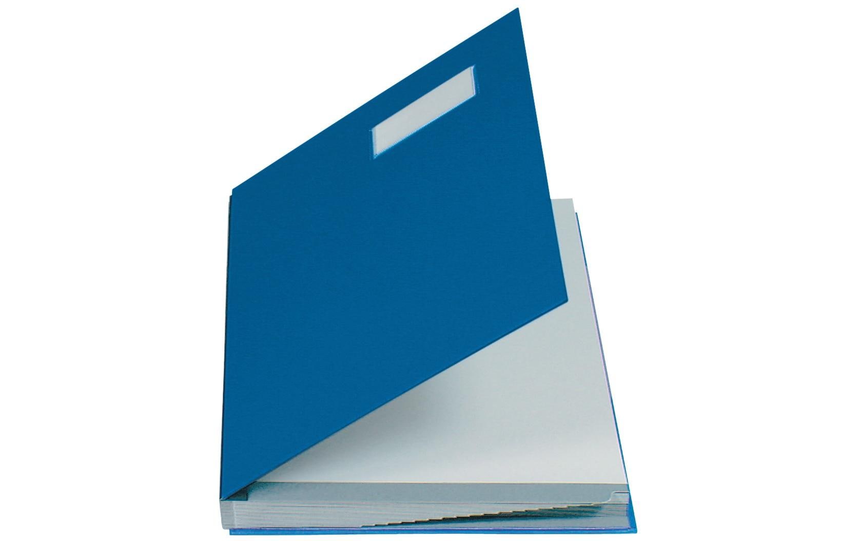 Biella Sammelmappe für A4, Karton, Blau
