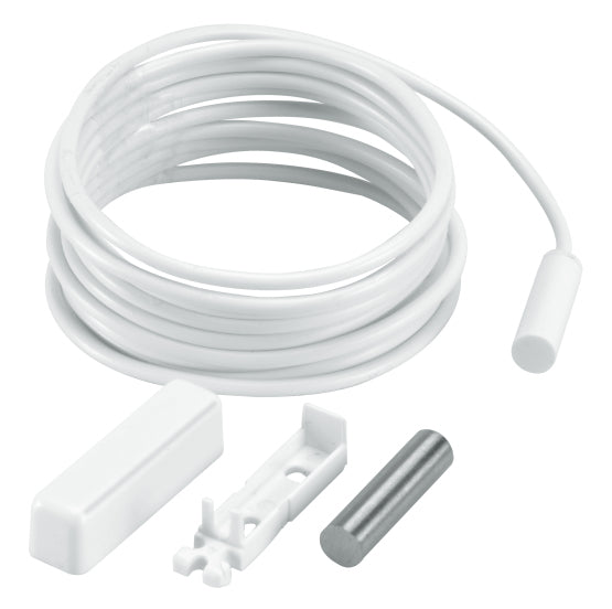 ABUS Terxon MK2000W – Tür-/Fensterkontakt, kabelgebunden, Kabellänge 5 m – Weiss, für ABUS Smartvest
