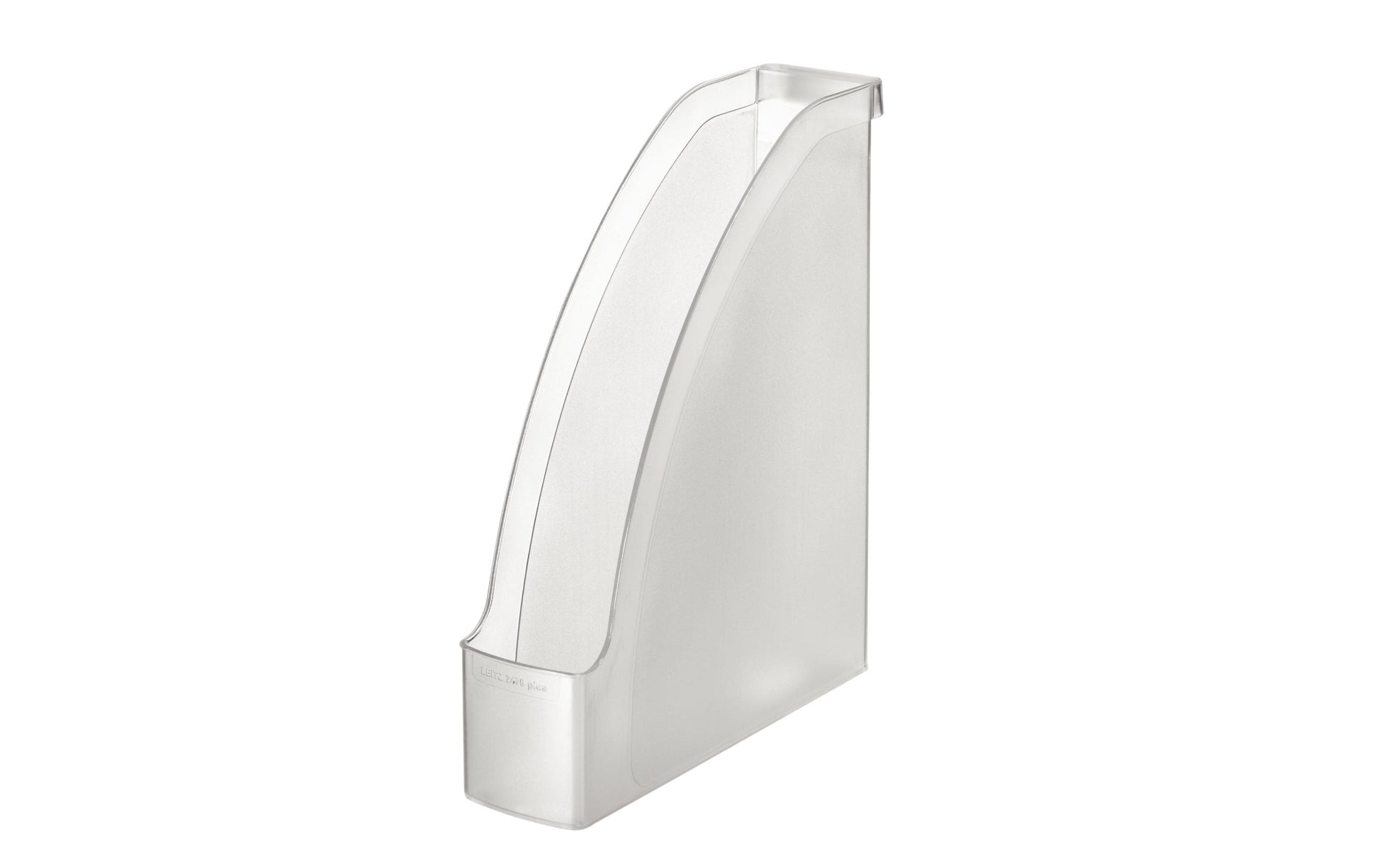 Leitz Stehsammler – für A4, 1 Fach, Rückenbreite 78 mm, Polystyrol (PS), transparent, B 78×H 308×T 278 mm