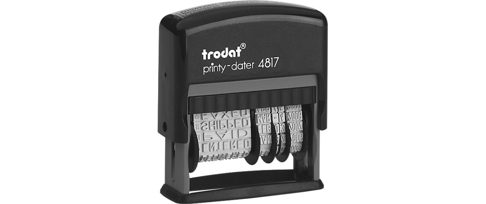 Trodat Ersatzkissen Schwarz – für Trodat 5117 – 2er-Pack