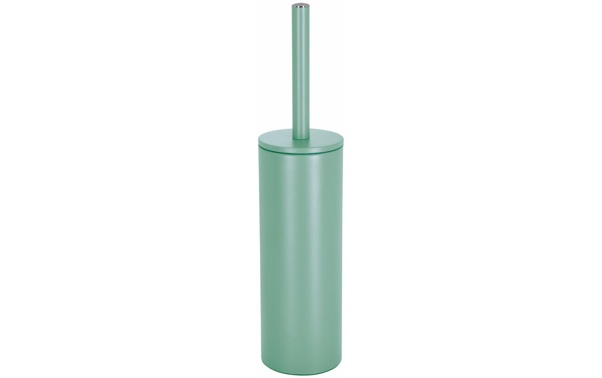 Spirella WC-Bürste mit Halter Akira – 9,5×9,5×40 cm, Kunststoff/Edelstahl, Grün