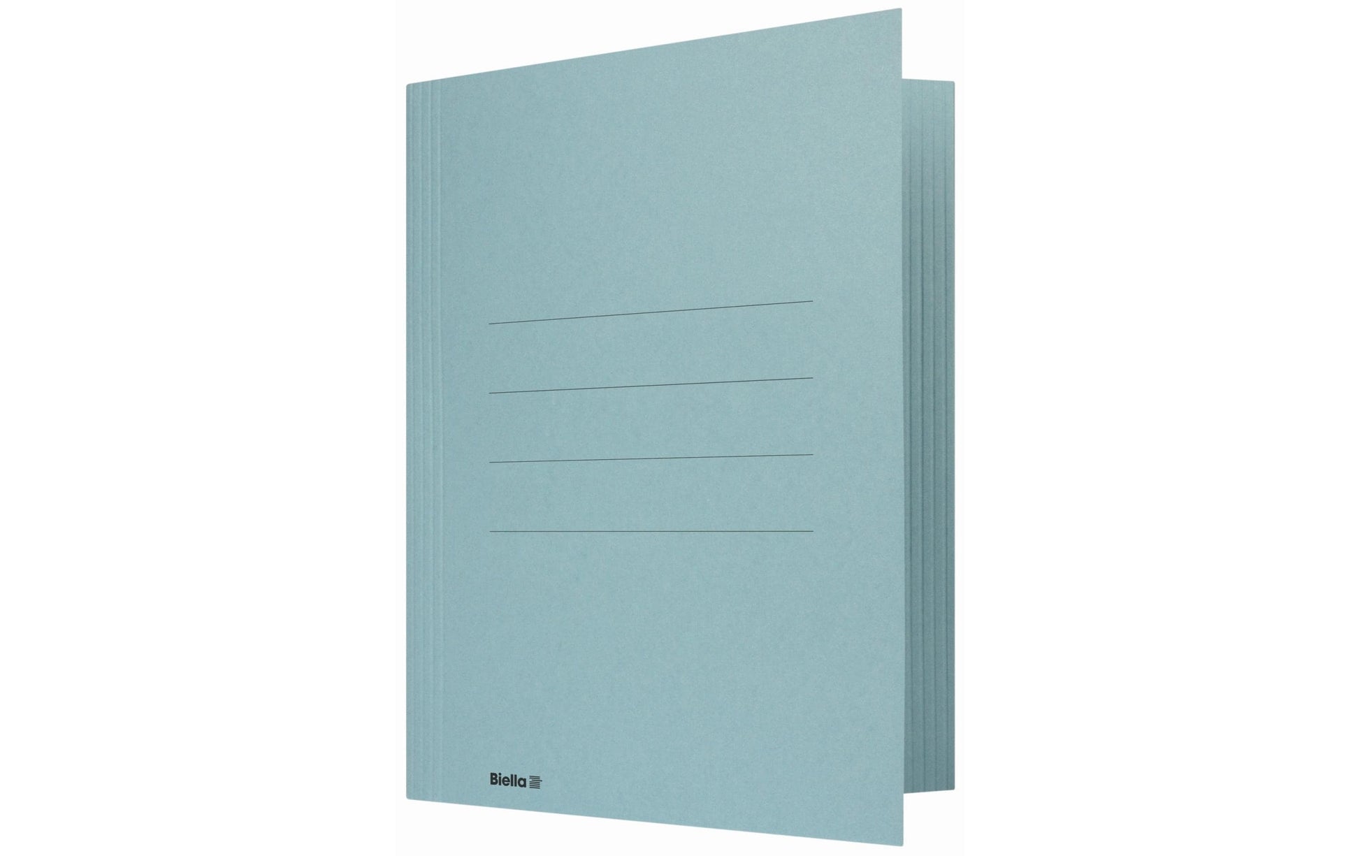 Biella Sammelmappe für A4, Karton, Blau