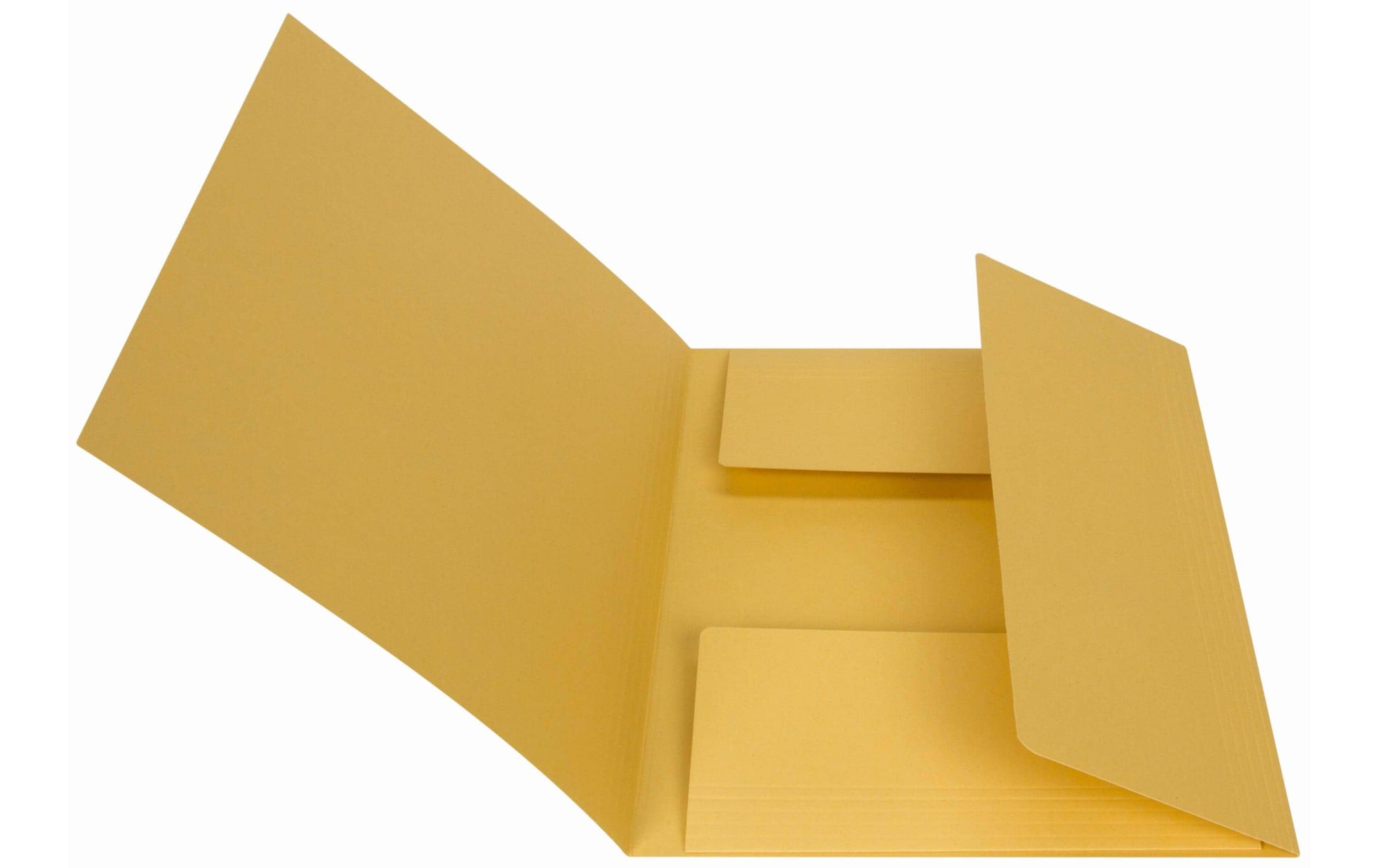 Biella Sammelmappe, für A4, Karton, Gelb