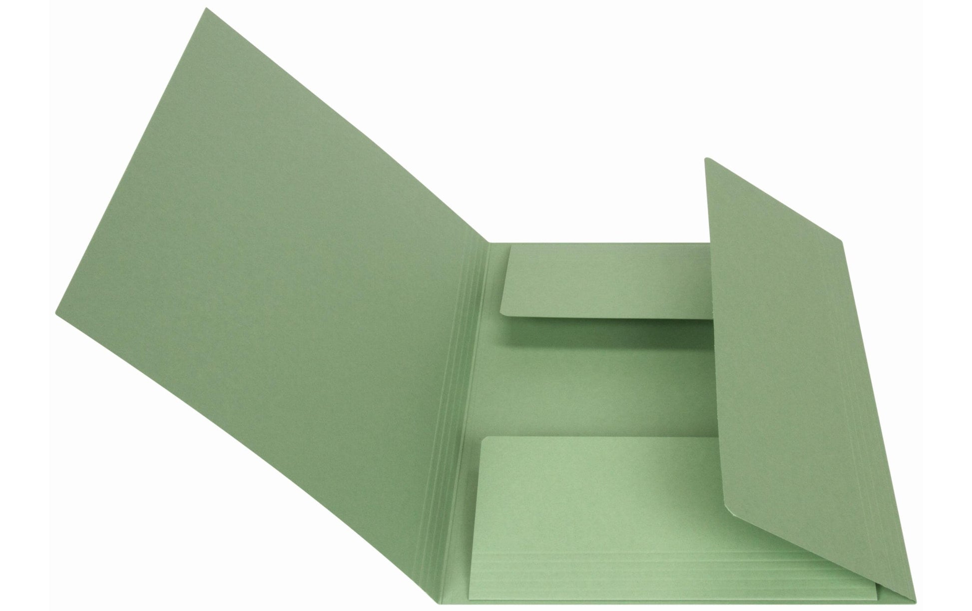 Biella Sammelmappe für A4, Karton, Grün