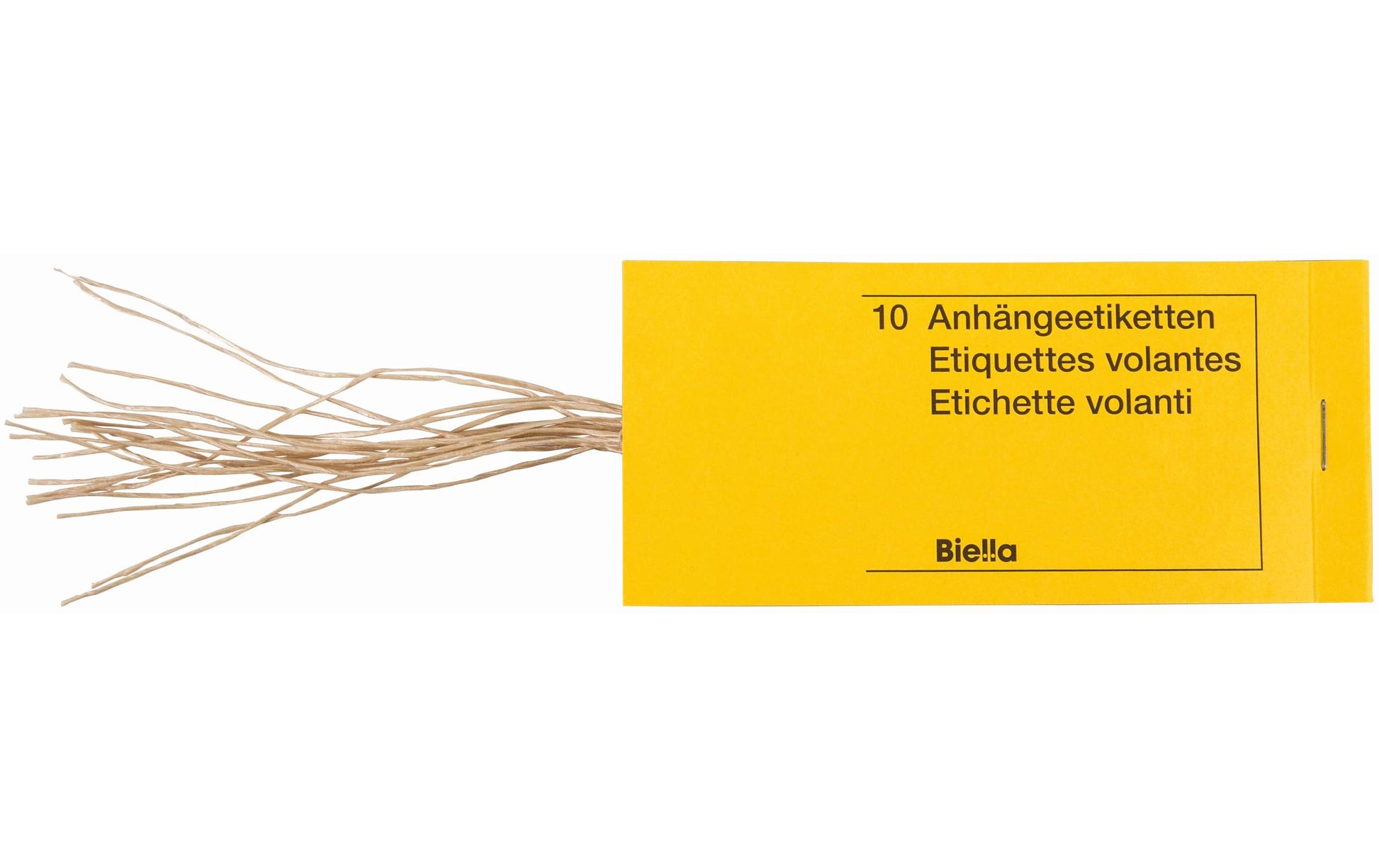 Biella Schuletiketten – 120 × 60 mm, 10 Stk, Karton