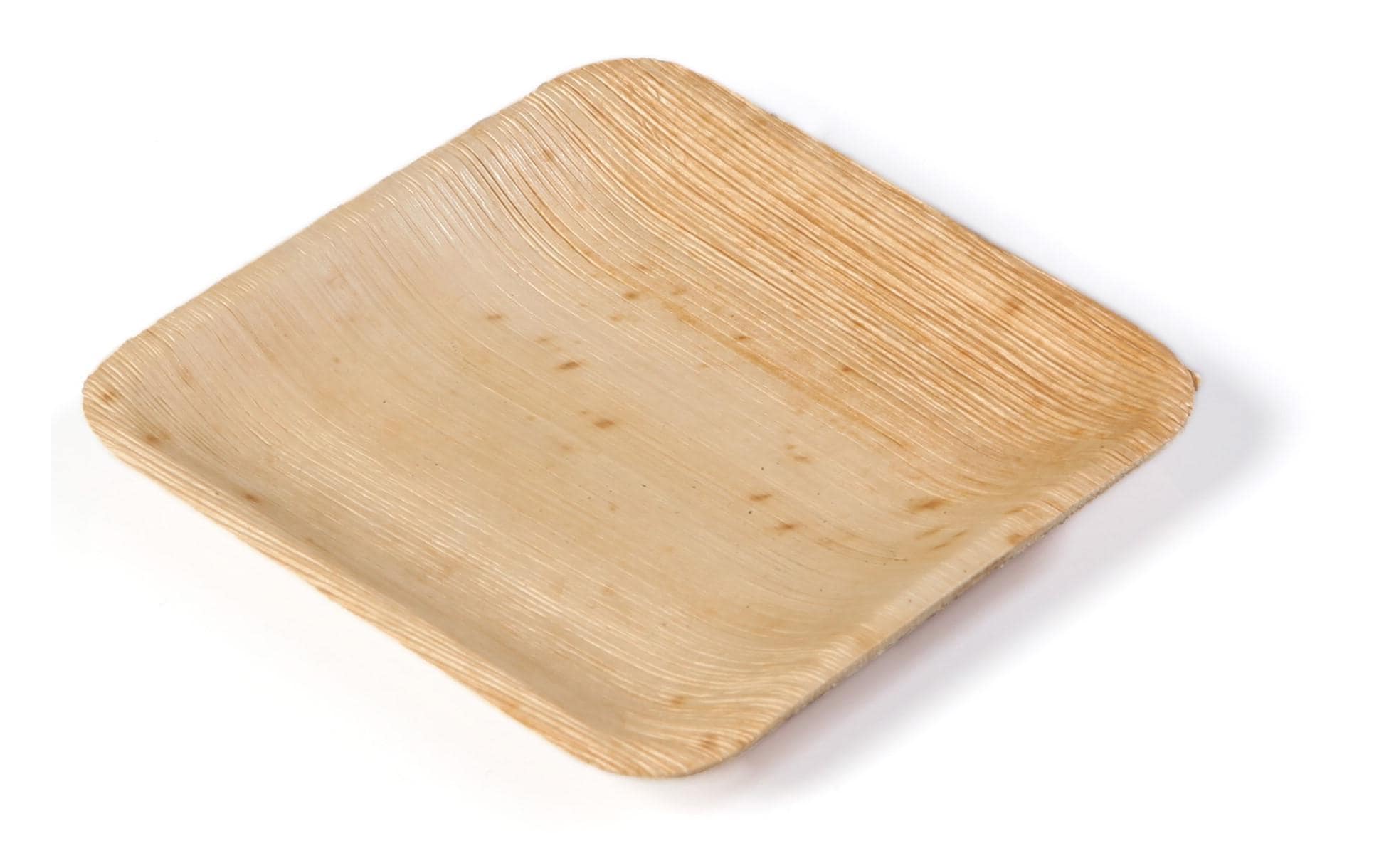 Sier Disposables Teller, Palmblatt, Quadratisch – 11 × 11 cm – 20 Stk.