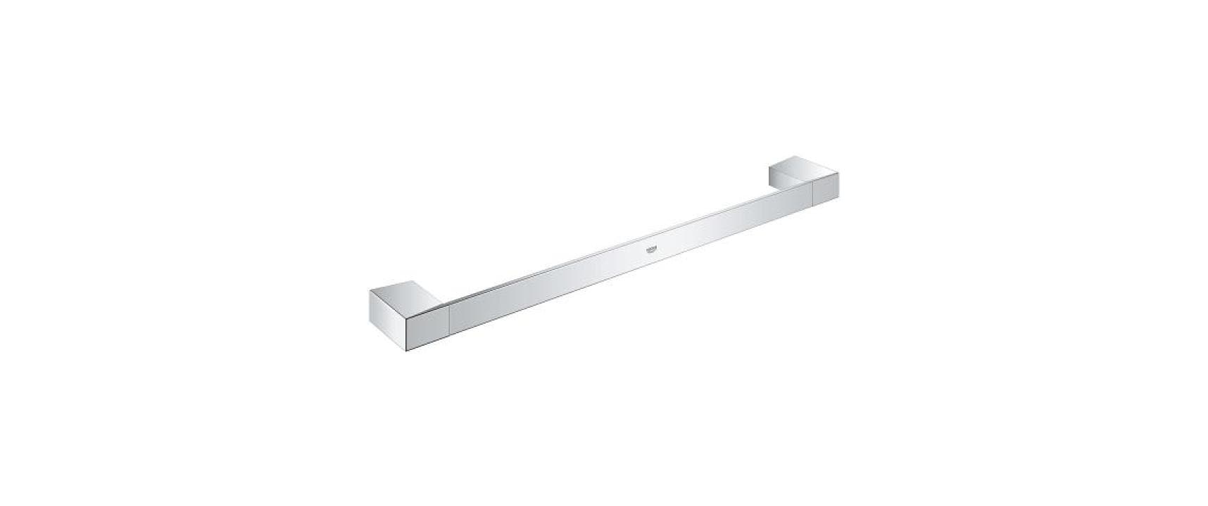 GROHE Handtuchhalter Selection Cube – Metall, zum Schrauben, Chrom