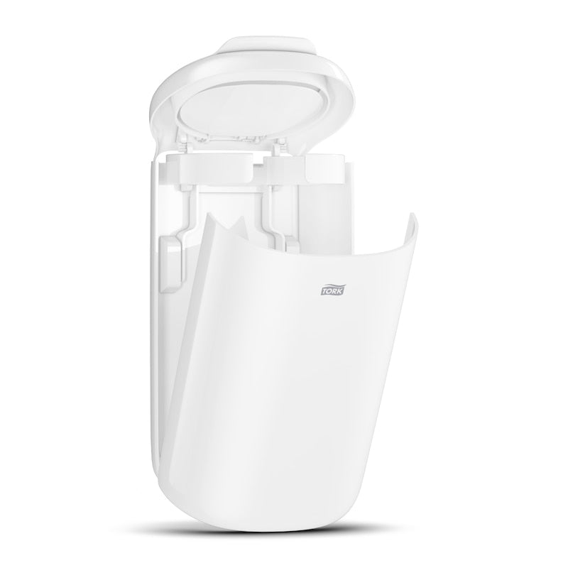 Tork Wandabfallbehälter B3 – 5 l – weiss – mit Deckel