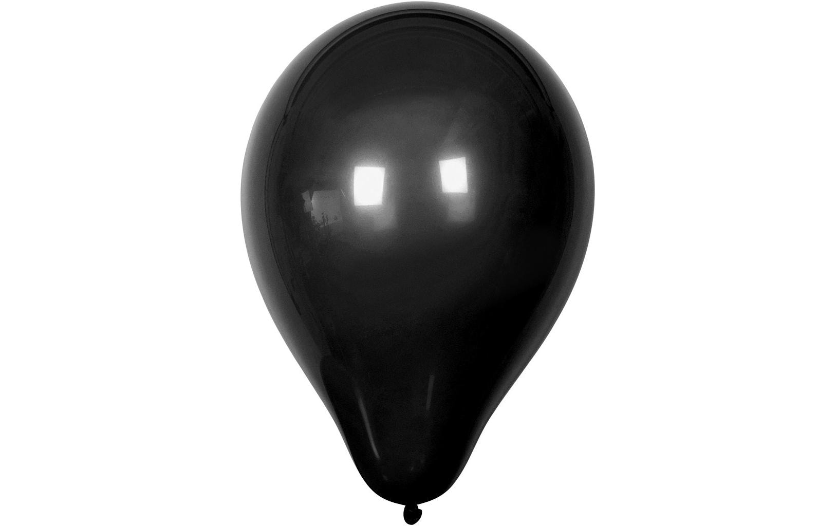 Creativ Company Luftballons Uni – Schwarz – Ø 23 cm – Latex – 10 Stk