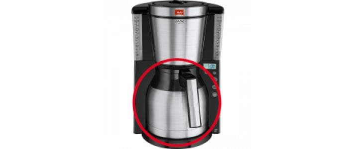 Melitta Ersatzisolierkanne, Edelstahl – für Look Therm D, 212668