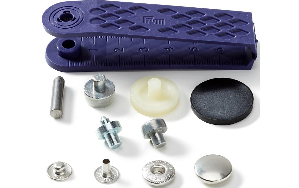 Prym Ösen Ø 15 mm – Metall, Silber, 10 Stück