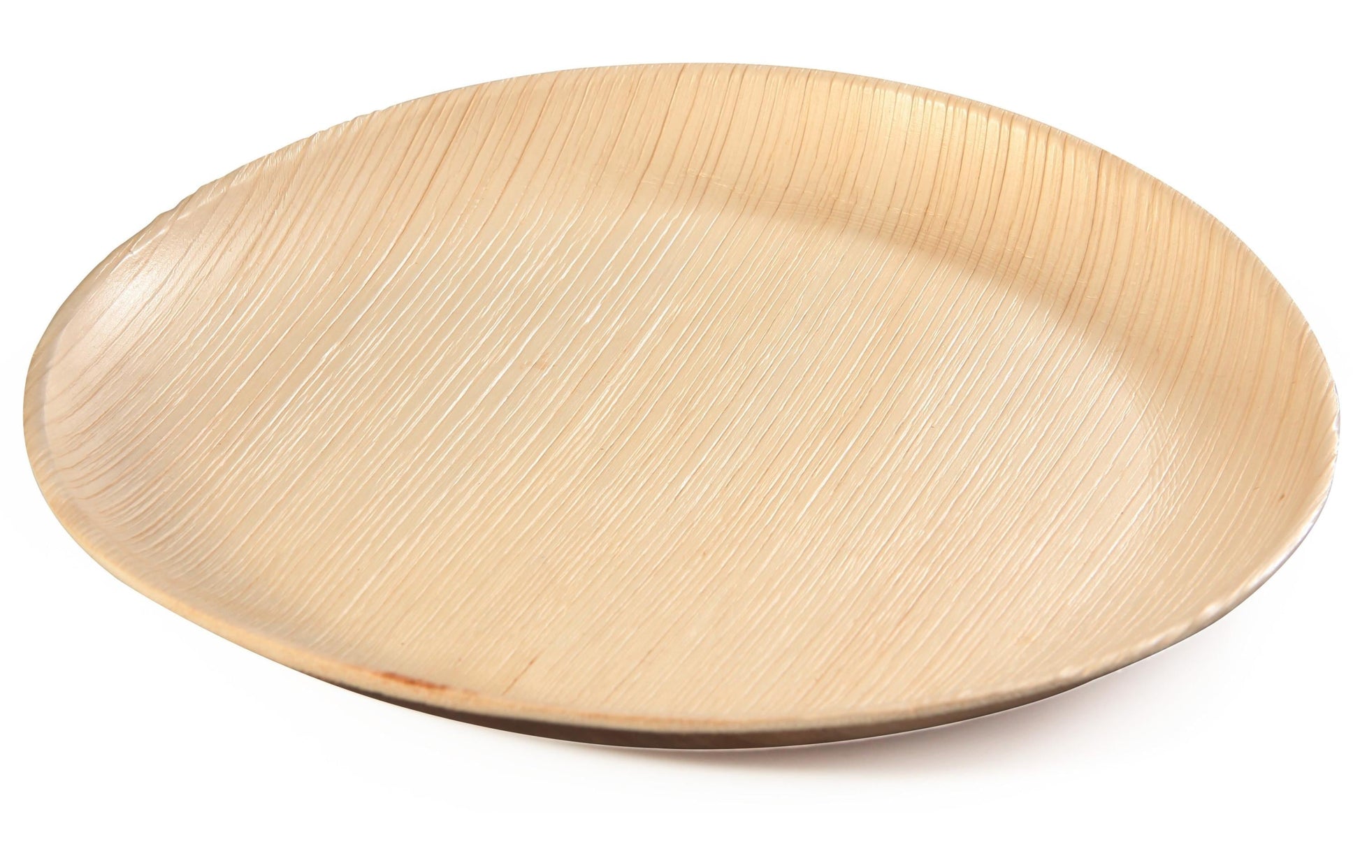 Sier Disposables Dekorativer Teller Palmblatt, rund – Ø 23 cm – 20 Stk.