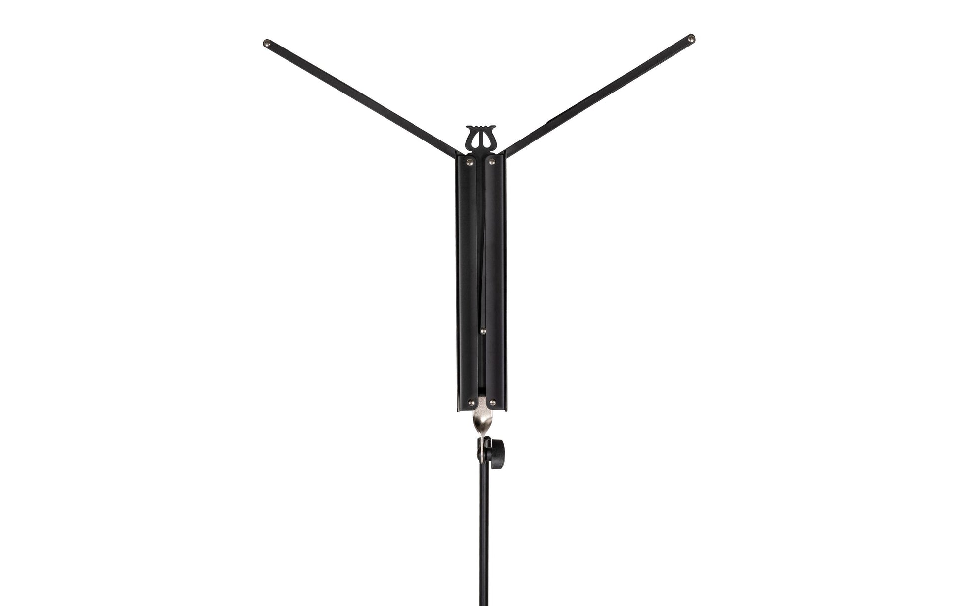 Bemero Notenständer 51–120 cm – höhenverstellbar, faltbar – Stahl, schwarz – MSS-8090BK